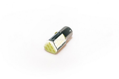 Лампа светодиодная 12v (21w) BA15s (1 конт) 4 СОВ диода 3W, белая (поворот, стоп-сигнал) Лампа светодиодная 12v (21w) BA15s (1 конт) 4 СОВ диода 3W, белая (поворот, стоп-сигнал)