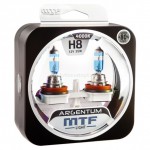Набор ламп  H8 12V 35w  ARGENTUM +80% 4000K MTF