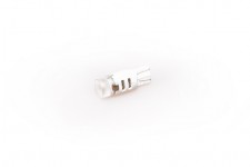 Лампа светодиодная Т10 (W2,1-9,5d) белая, 4 SAMSUNG диода 3W ЛИНЗА , (б/цокольная) 12v